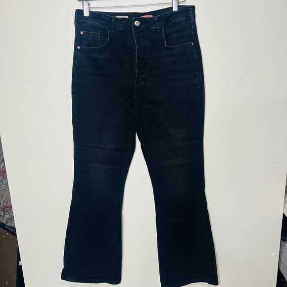 Pilcro the Icon Black Jeans Sz 32 Button Fly - Picture 1 of 11